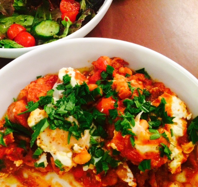 Spanish Baked Eggs