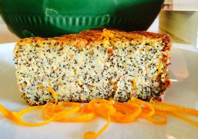 Orange And Poppy Seed Cake Grain Gluten And Sugar Free The